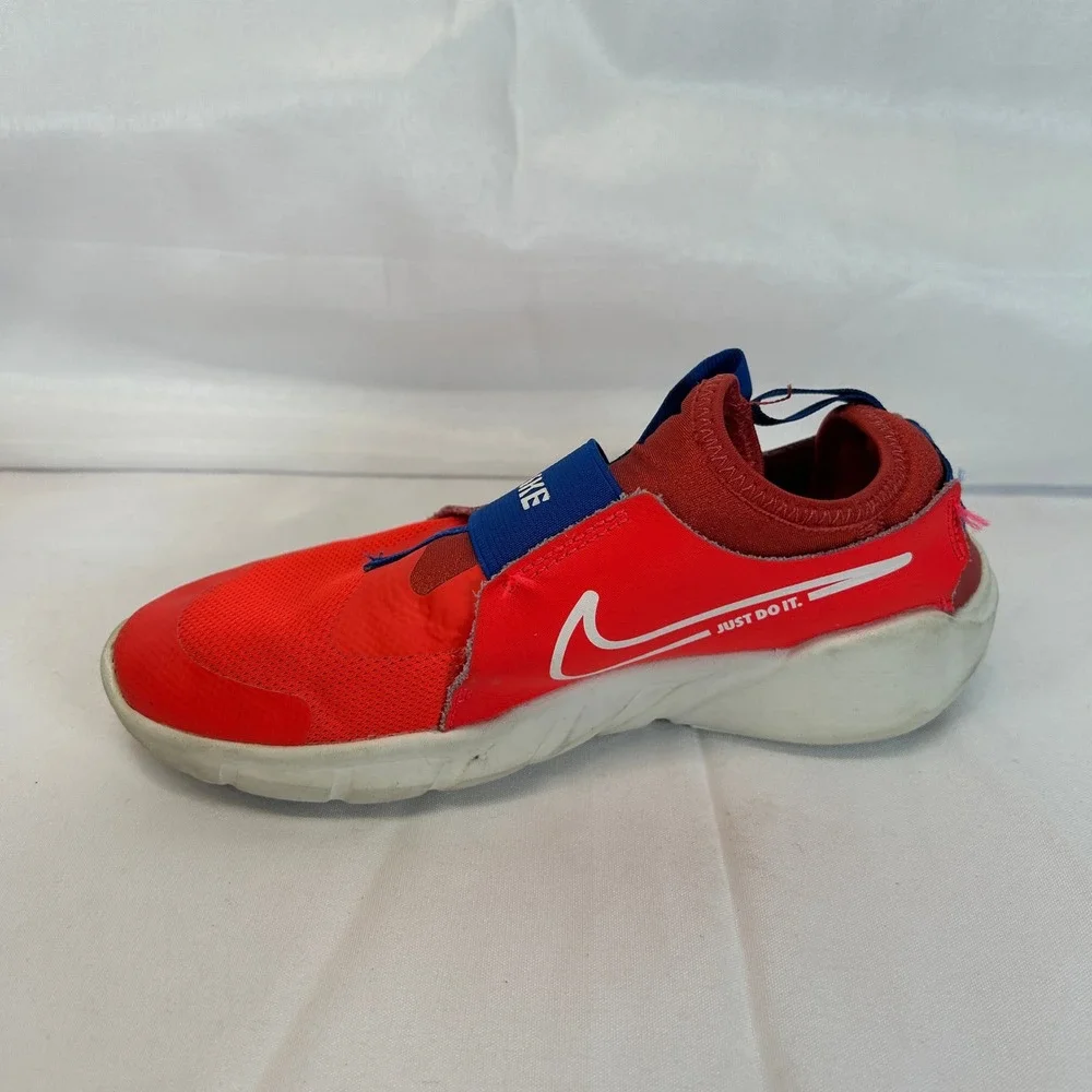 Nike Flex Runner 2 Kids 2.5Y University Red Blue Running Shoes DJ6040-601